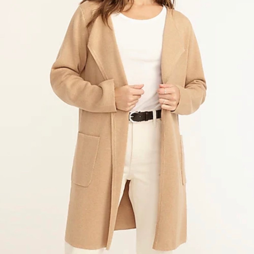 J. Crew Cordless Sweater Blazer